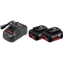 Аккумулятор Bosch GBA; 18 V; 5,0 Ah; Li-ion; 2 шт. + зарядное устройство GAL 1880 CV