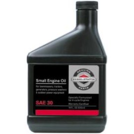Eļļa Briggs&Stratton 4T; 0,6l zāles pļāvēju/zāliena traktoru dzinējiem