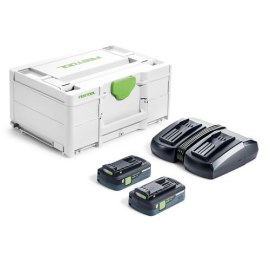 Набор аксессуаров Festool SYS 18V 2x4,0/TCL 6 DUO; 18 V; 2x4,0 Ah аккум.