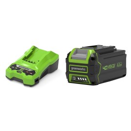 Аккумулятор Greenworks GSK40B2; 40 V; 4,0 Ah; Li-ion + зарядное устройство