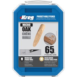 Шпонка для дер. соединений Kreg P-MICRO-OAK; 12 mm (1/2'')- 140 mm (11/2''); 65 шт .; дуб
