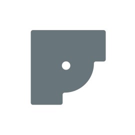 Редукционная пластина Kreg PRS-RP2.0-16, 16 mm