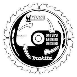 Пильный диск по дереву Makita MFORCE; 210x2,3x30,0 mm; Z16; 15°