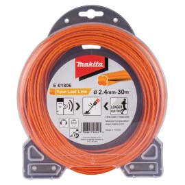 Aukla trimmerim Makita; 2,4 mm x 30 m