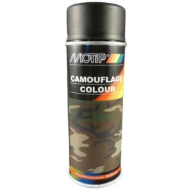 Спрей-лак Motip CAMOUFLAGE RAL 9021; 400 ml