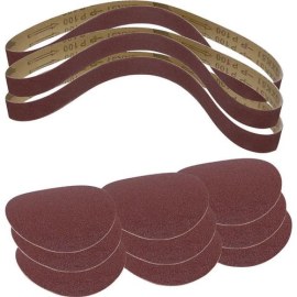 Smilšpapīrs Scheppach 3903301707; 12 gab.
