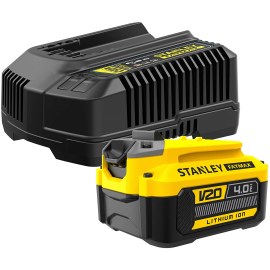 Akumulators Stanley V20; 18 V; 4,0 Ah + lādētājs