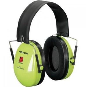 Ausu aizsargi 3M Peltor Optime I Hi-Viz; 27 dB; zaļas