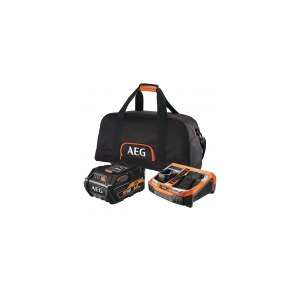 Piederumu komplekts AEG SET L1860RHDBLK; 18 V; 1x6,0 Ah; Li-ion