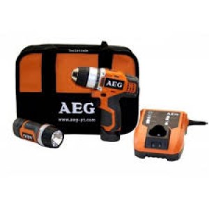 Дрель-шуруповерт AEG BS 12 C2 LI-152BF; 12 V; 2x1,5 Ah аккум.