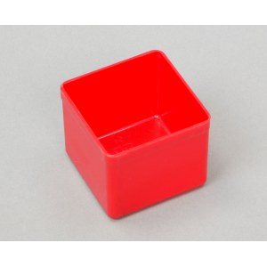 Plastmasas kaste Allit EuroPlus 45/1; 54x54x54 mm; sarkana