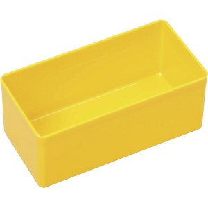 Plastmasas kaste Allit EuroPlus 45/2; 54x108x45 mm; dzeltena