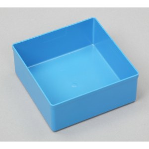 Plastmasas kaste Allit EuroPlus 45/3; 108x108x45 mm; zila