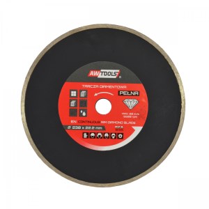 Алмазные диски для сухой и мокрой резки AWTools AW45001; 115x22,2 mm