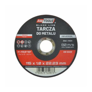 Абразивный режущий диск AWTools AW49050BL; 115x1 mm для металла