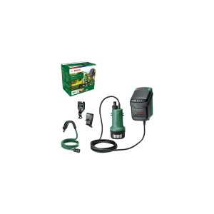 Ūdens sūknis Bosch GardenPump 18V-2000 Solo; 18 V (bez akumulatora un lādētāja)