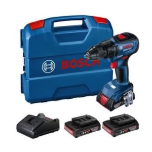 Ударная дрель-шуруповерт Bosch GSR 18V-50; 18 V; 3x2,0 Ah аккум.