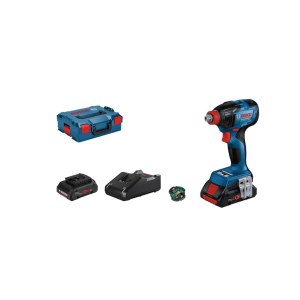Ударный гайковерт Bosch GDX 18V-210 C Professional; 18 V; 2x4,0 Ah аккум.
