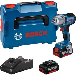 Ударный гайковерт Bosch GDS 18V-450 HC Professional; 18 V; 2x5,0 Ah аккум.
