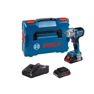 Ударный гайковерт Bosch GDS 18V-450 PC Professional; 18 V; 2x5,0 Ah аккум. + L-Boxx 136