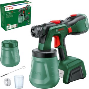 Krāsas smidzinātājs Bosch AdvancedSpray 18V-500; 18 V (bez akumulatora un lādētāja)
