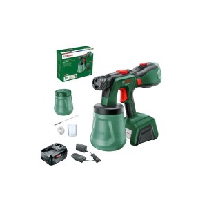 Krāsas smidzinātājs Bosch AdvancedSpray 18V-500; 18 V; 1x4,0 Ah akum.