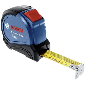Рулетка Bosch 1600A01V3S; 8 m
