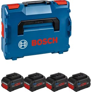 Akumulators Bosch ProCORE; 18 V; 4x5,5 Ah; Li-ion + L-BOXX 136