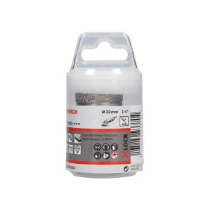 Алмазная сверлильная коронка для сухой резки Bosch X-LOCK Ceramic Dry Speed; 32x35 mm