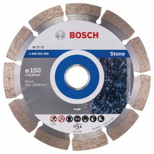 Алмазный отрезной диск Bosch PROFESSIONAL FOR STONE; 150 mm