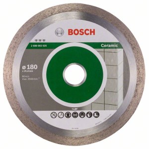 Алмазный отрезной диск Bosch BEST FOR CERAMIC; 180 mm