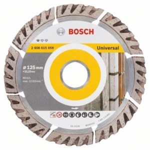 Алмазный отрезной диск Bosch Universal 125 mm