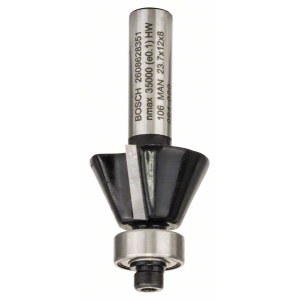 Фреза кромочная конусная Bosch 12/54 mm с подшипником