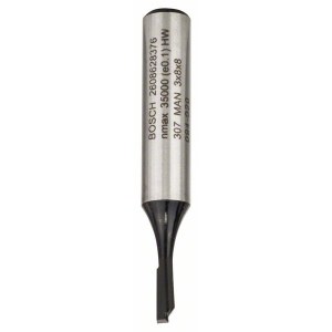 Taisnā pirkstfrēze Bosch; 3 mm; 8/51 mm