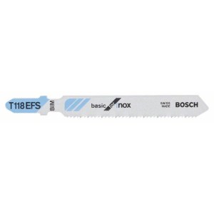 Figūrzāģa asmeņi Bosch T 118 EFS; 5 gab.