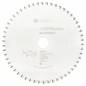 Пильный диск по дереву Bosch; 210x2,3x30,0 mm; Z54; -5°