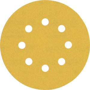 Smilšpapīrs Bosch C470; 125 mm; G240, 5 gab.