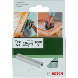 Скобы Bosch 2609255821; 11,4x10 mm; 1000 шт.; тип 53