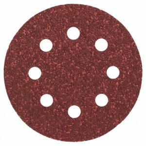 Smilšpapīrs Bosch 2609256A18; 115 mm; K120; 5 gab.
