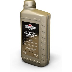 Масло для снегоуборщиков Briggs Stratton Premium 4T, 1 l для двигателей газонокосилок и садовых тракторов