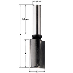 Taisnā pirkstfrēze CMT 177.181.11; 18/60 mm
