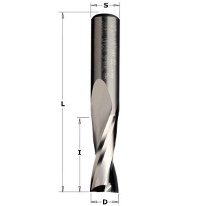 Grieznis CNC frēzei CMT 191.082.11; D=8x42x90 HWM RH (right hand)