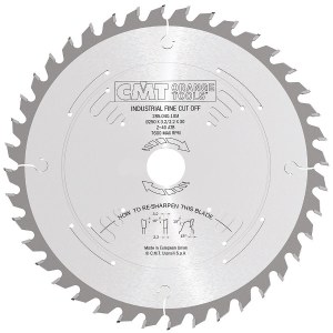 Пильный диск по дереву CMT 285; 250x3,2x20; Z40; 15°