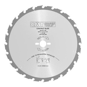 Пильный диск по дереву CMT 286; 550x4,2x30; Z40; 15°