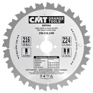 Пильный диск по дереву CMT 290; 180x2.6x30; Z12; 20°