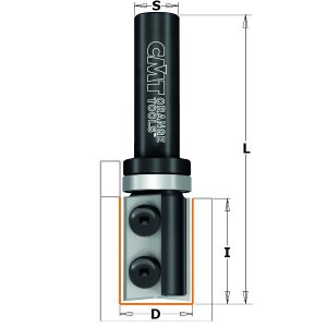 Kopējošā frēze CMT; S=1/2''; D=19 mm