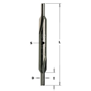 Gropju frēze CMT 711.031.11; 3/8 mm