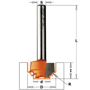 Фреза профильная CMT; S=6 mm; D=19 mm