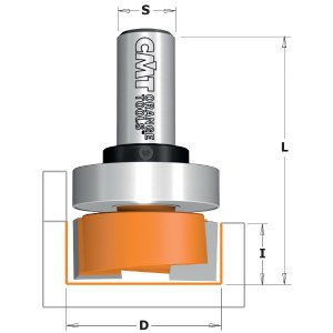 Šarnīrfrēze CMT 801.818.11B; 31,75/5,7 mm; ar lodīšgultni