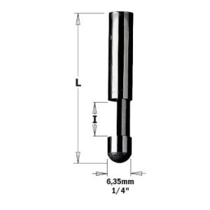 Nokāpes frēze CMT 842.095.11-X50; S=6,35 mm; D=6,35 mm; 50 gab.